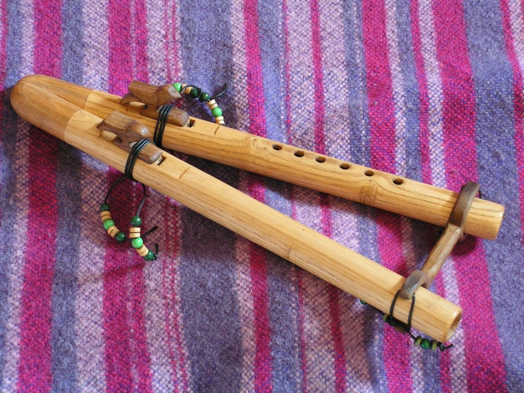 Flûtes doubles Flûte Amérindienne
