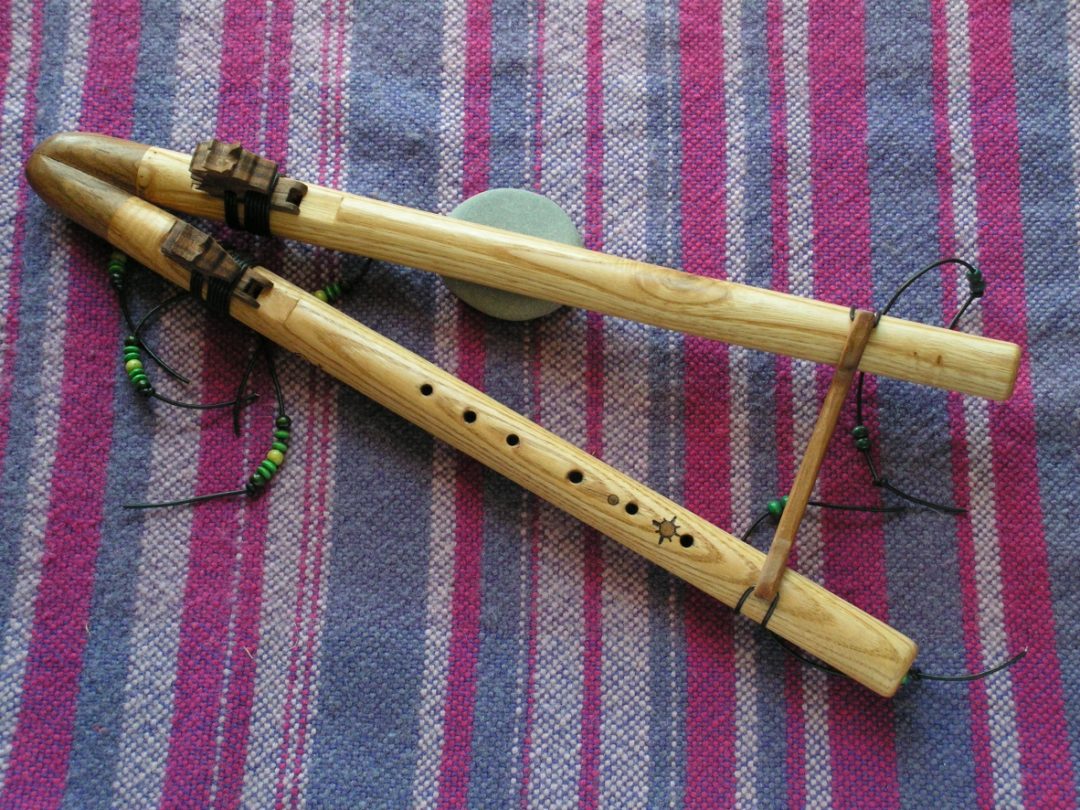 Flûtes doubles Flûte Amérindienne