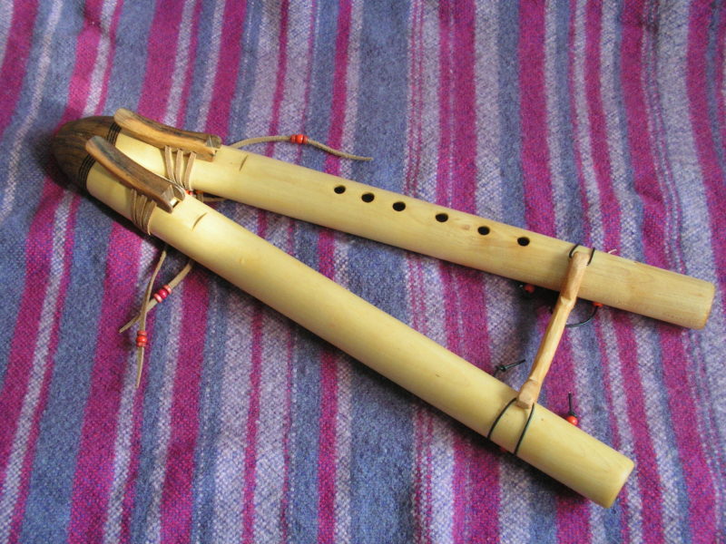 flûte native amérindienne
