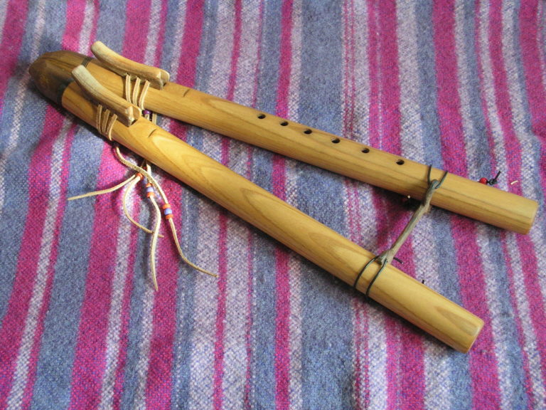 Flûtes doubles Flûte Amérindienne